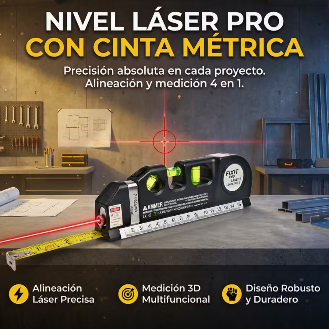 Nivel láser Multifuncional