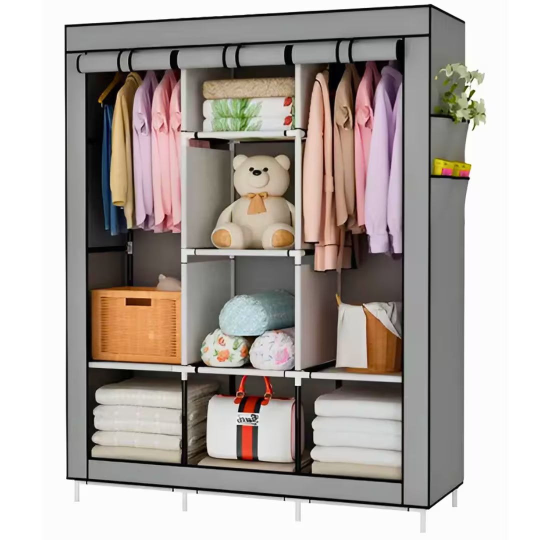 Armario Ropero Portatil 3 Puertas