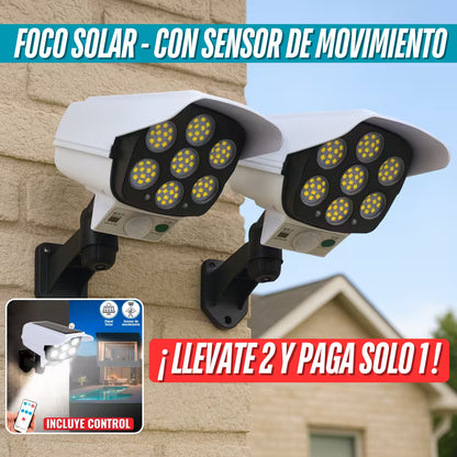 Foco Solar - Con Sensor De Movimiento 77 LEDS