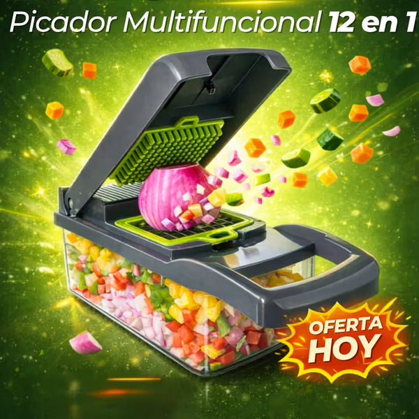Cortador y Rallador 12en1
